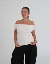 blusa ombro a ombro clássica