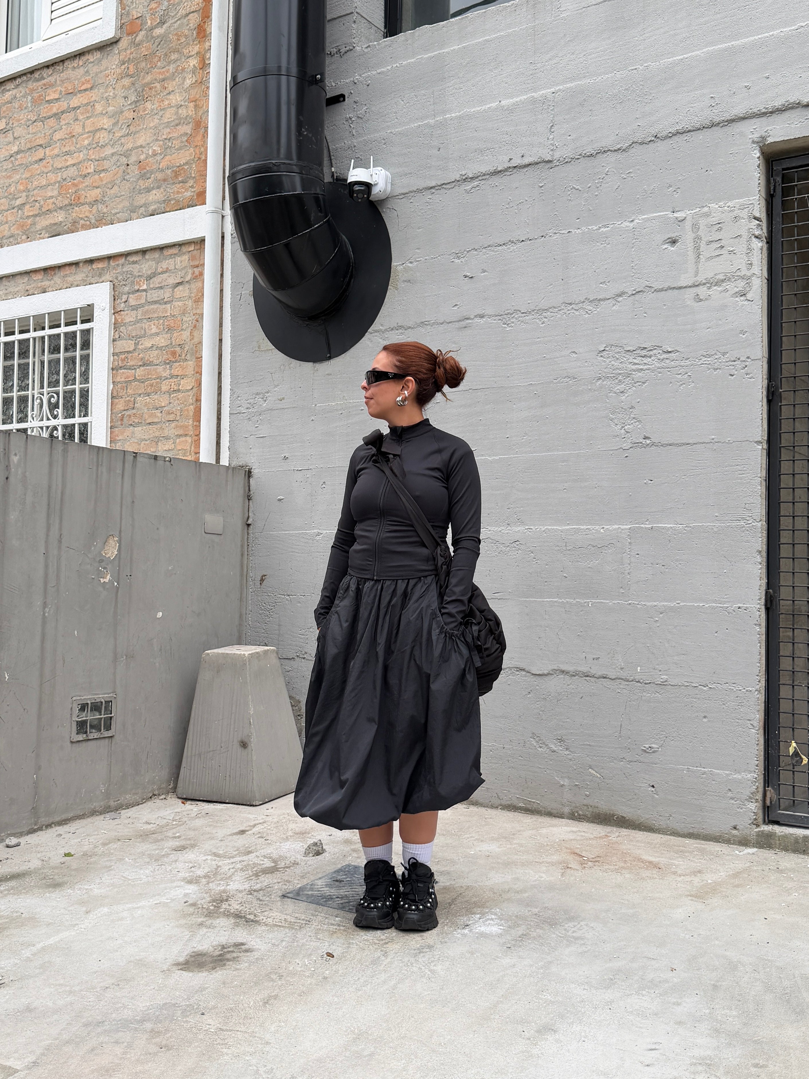 saia midi balonê garoa