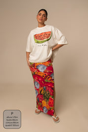 camisetão viva la vida collab frida & lela