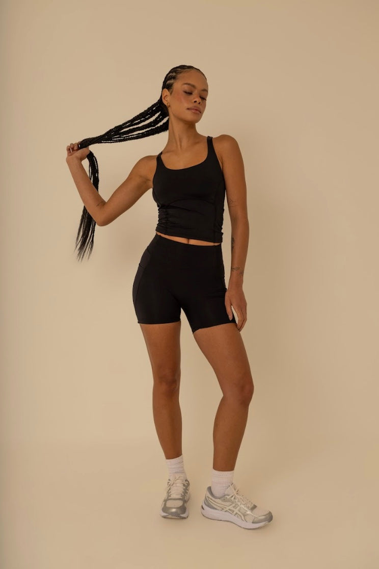 shorts biker gym babe