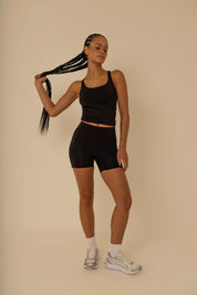shorts biker gym babe