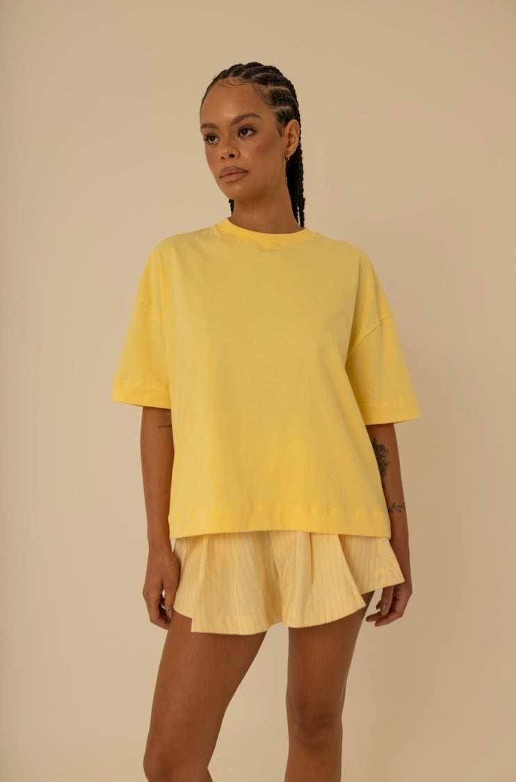 seu camisetão preferido | camiseta oversized básica
