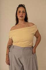 blusa ombro a ombro clássica
