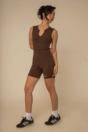 macaquinho zíper gym babe