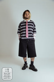 short bermudão de moletom LUV