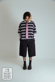 short bermudão de moletom LUV