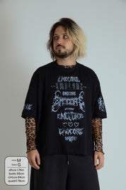 camisetão emocore LUV | camiseta oversized 100% algodão
