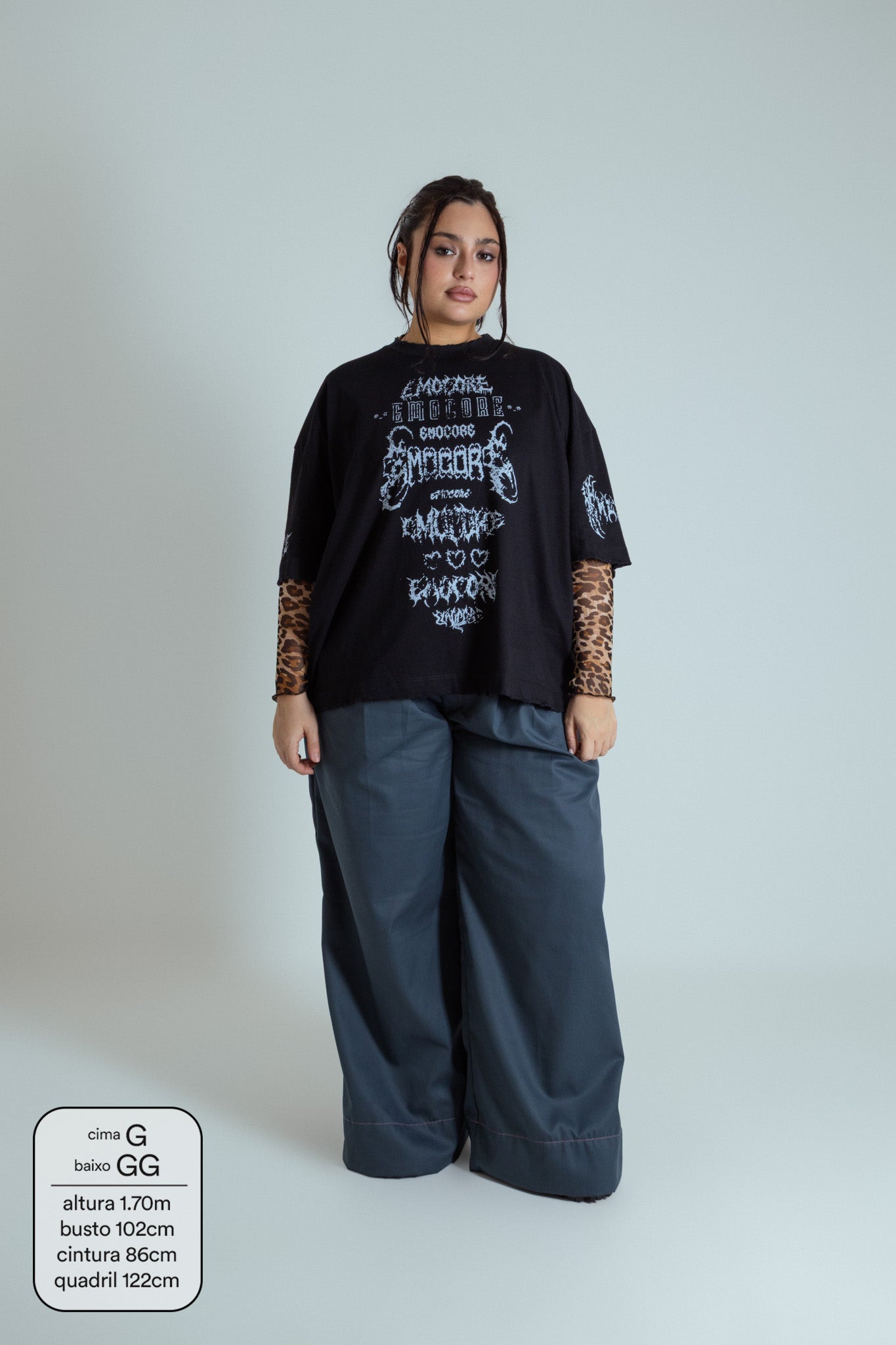 calça alfaiataria ajustável LUV