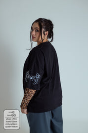 camisetão emocore LUV | camiseta oversized 100% algodão