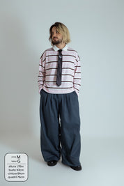 calça alfaiataria ajustável LUV