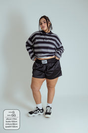 polo listrada oversized manga longa luv