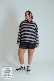 polo listrada oversized manga longa luv