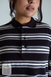polo listrada oversized manga longa luv