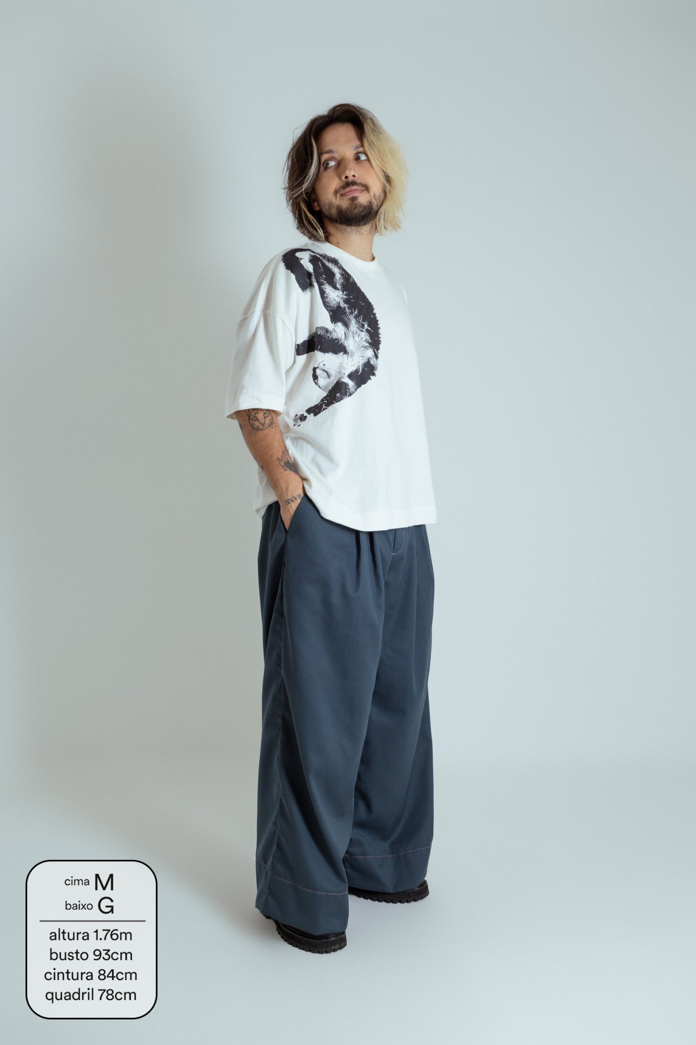 camisetão pedro LUV | camiseta oversized 100% algodão