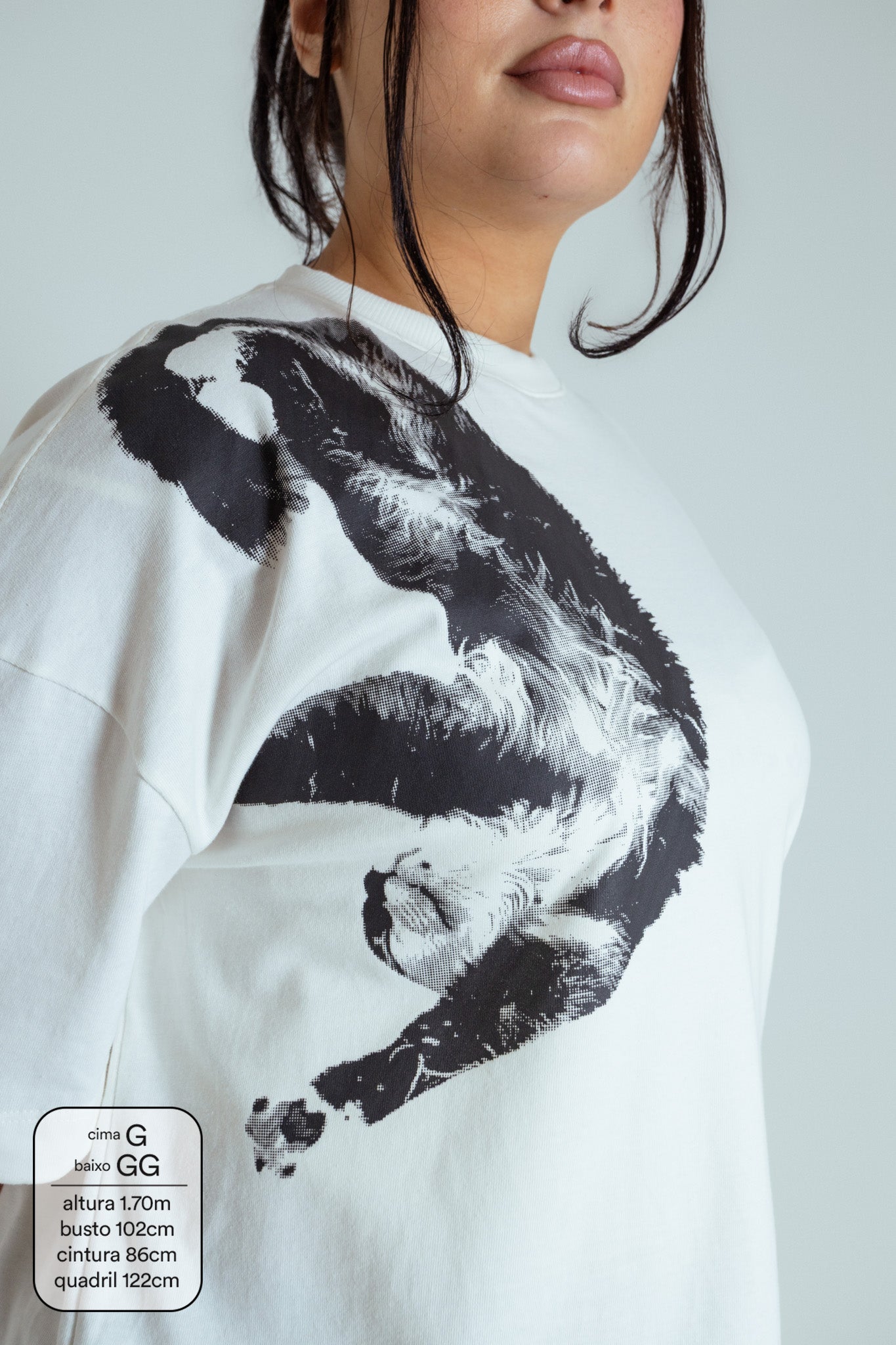 camisetão pedro LUV | camiseta oversized 100% algodão