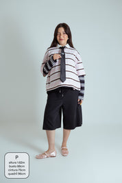 short bermudão de moletom LUV