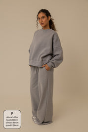 moletom oversized cozy | moletom sem capuz