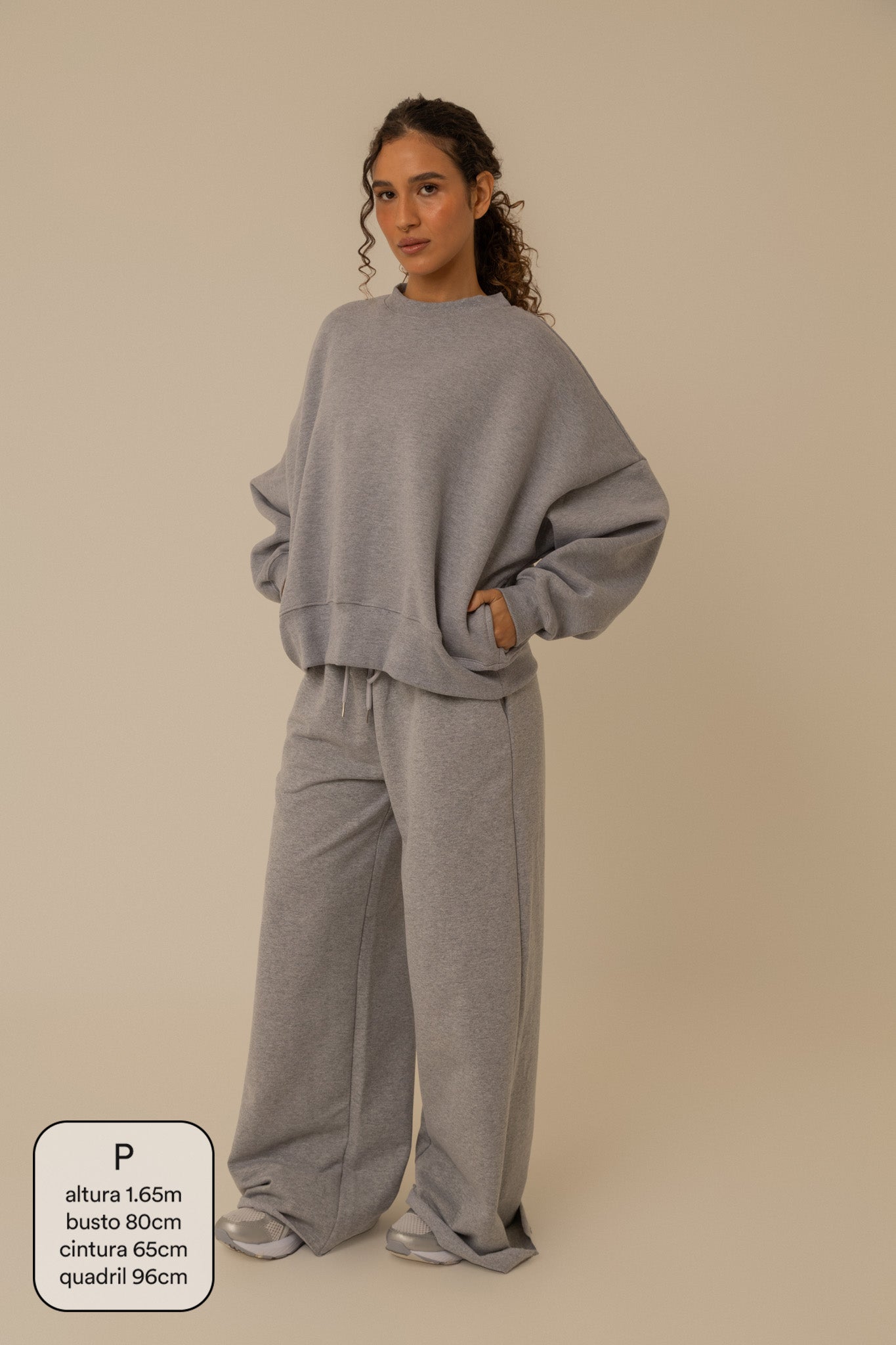 moletom oversized cozy | moletom sem capuz
