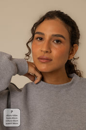 moletom oversized cozy | moletom sem capuz