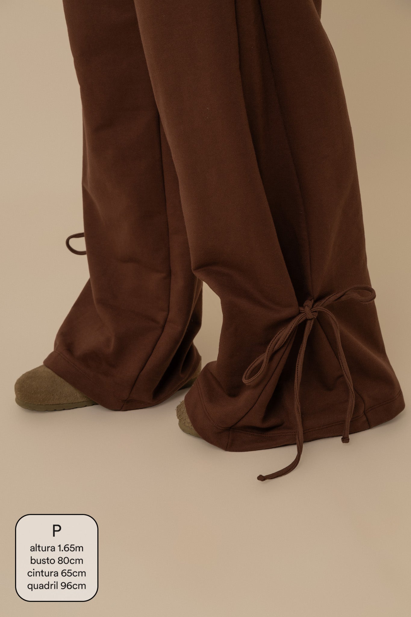 calça de moletom laço cozy | calça de moletom feminina com amarração e bolsos grandes