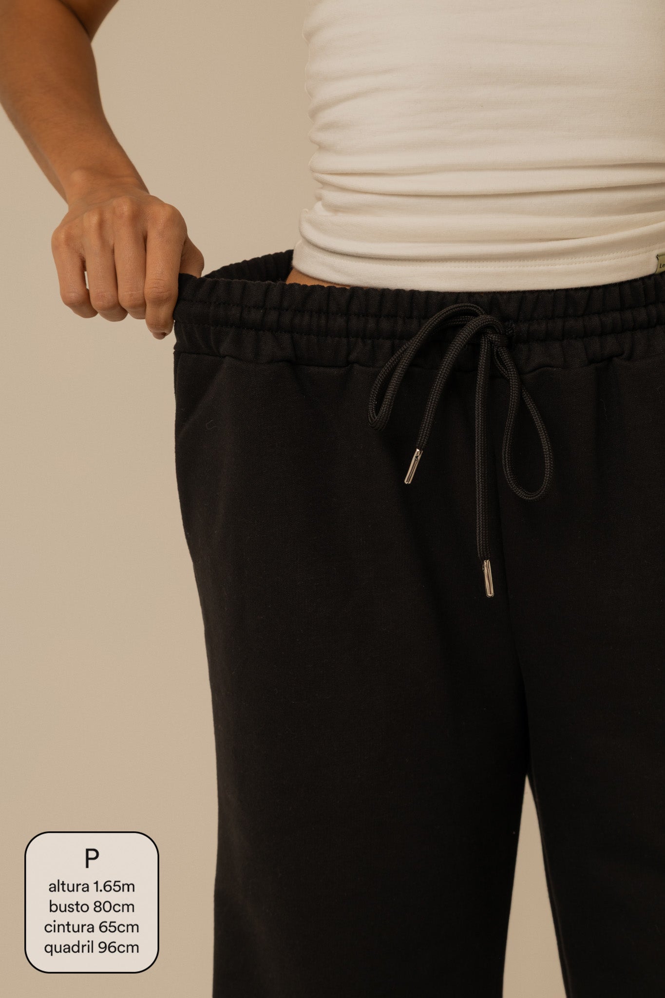 calça de moletom laço cozy | calça de moletom feminina com amarração e bolsos grandes
