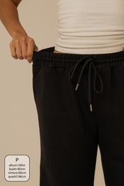 calça de moletom laço cozy | calça de moletom feminina com amarração e bolsos grandes