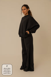 moletom oversized cozy | moletom sem capuz