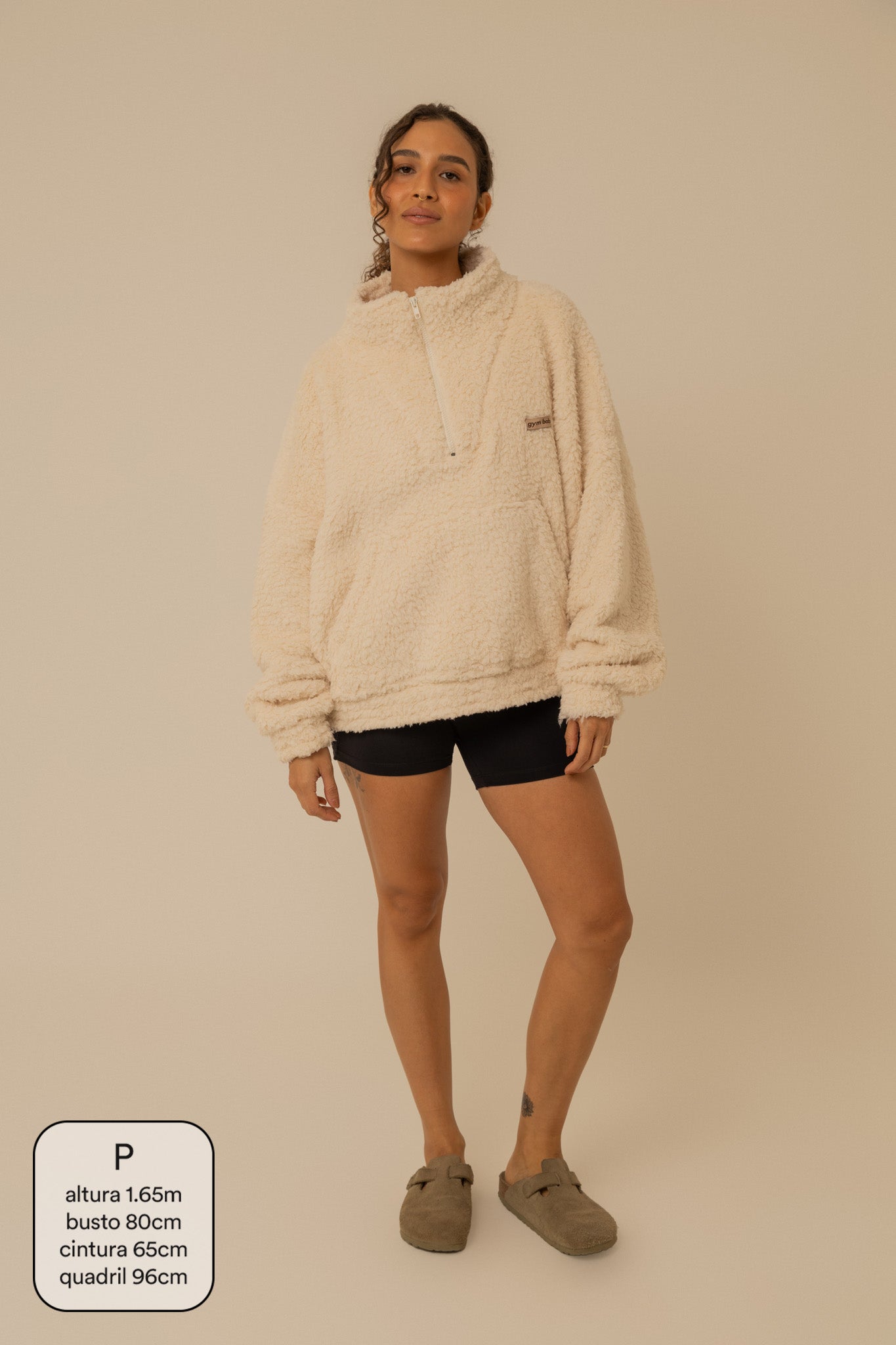 moletom gym babe peludinho cozy | moletom feminino oversized peluciado