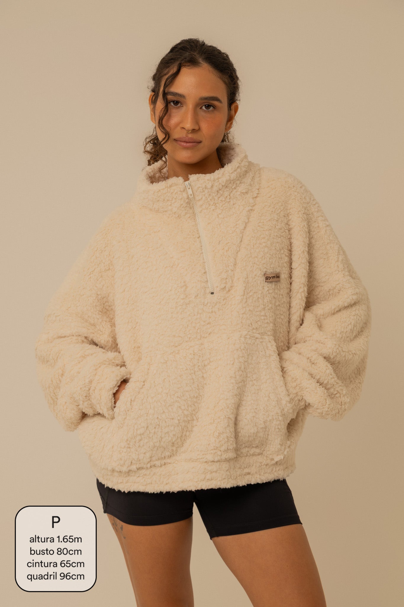 moletom gym babe peludinho cozy | moletom feminino oversized peluciado