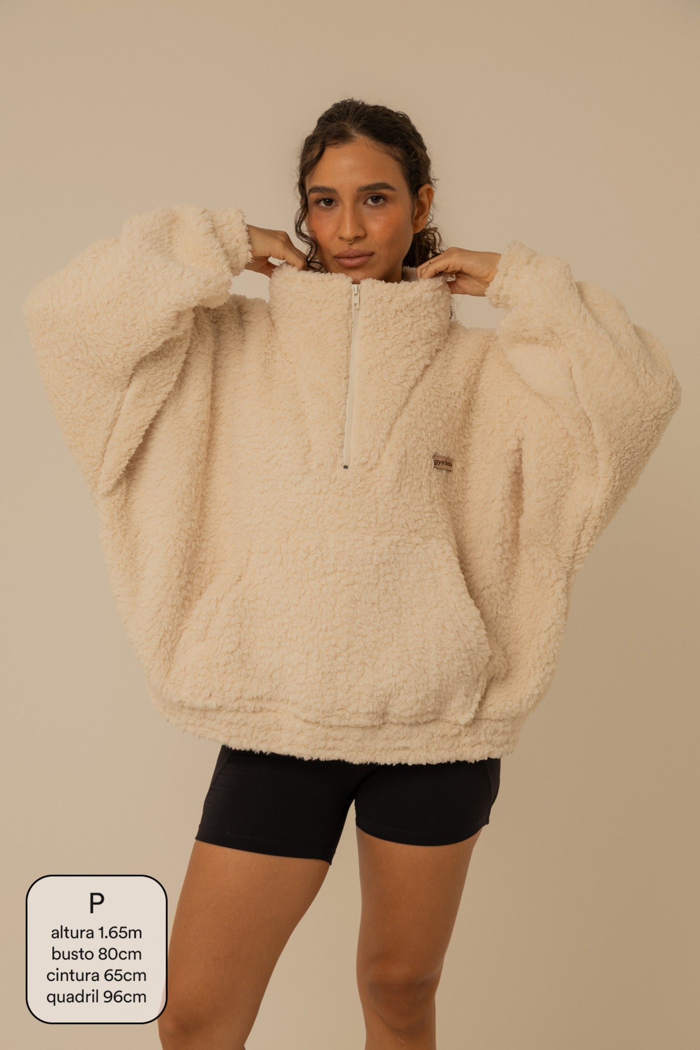 moletom gym babe peludinho cozy | moletom feminino oversized peluciado