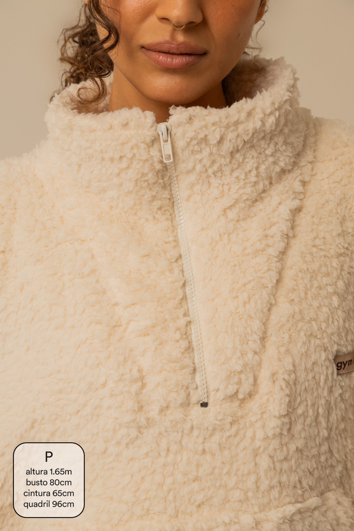 moletom gym babe peludinho cozy | moletom feminino oversized peluciado