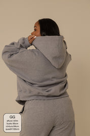moletom laço cozy |  moletom oversized feminino com capuz e zíper