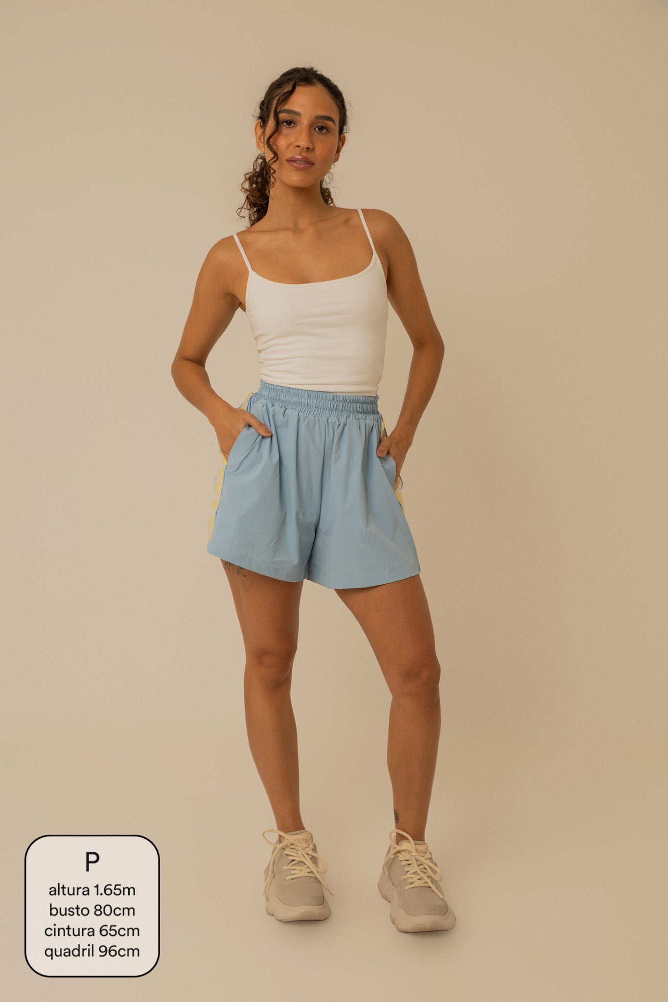 short esportivo lela & kappa | short feminino esportivo com bolsos