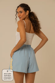 short esportivo lela & kappa | short feminino esportivo com bolsos