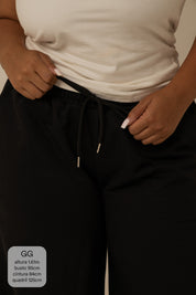 calça de moletom cozy wide | calça de moletom feminina ampla com bolsos grandes