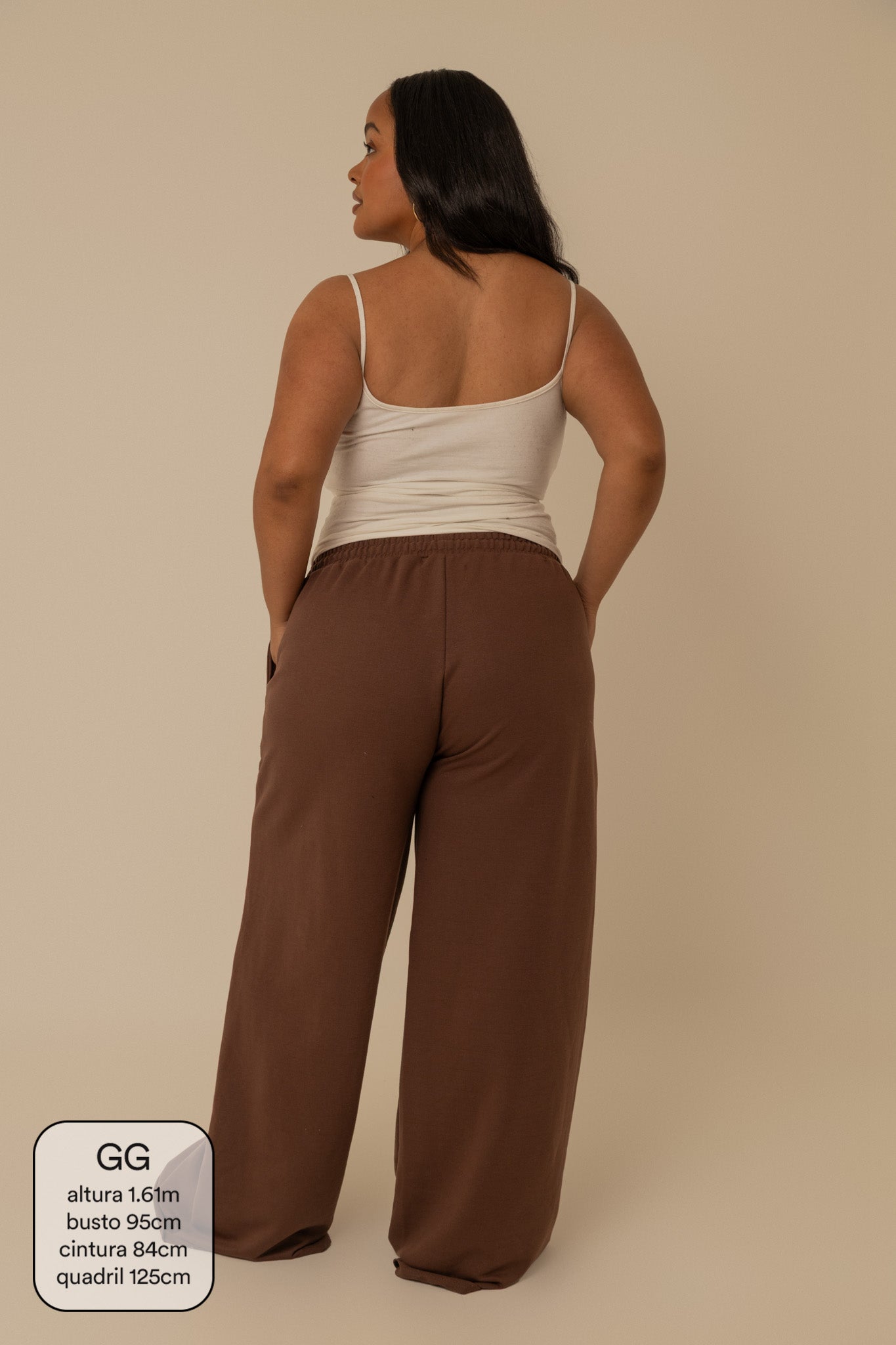 calça de moletom cozy wide | calça de moletom feminina ampla com bolsos grandes