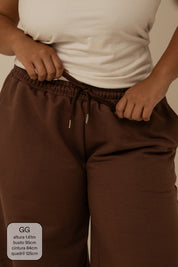 calça de moletom cozy wide | calça de moletom feminina ampla com bolsos grandes