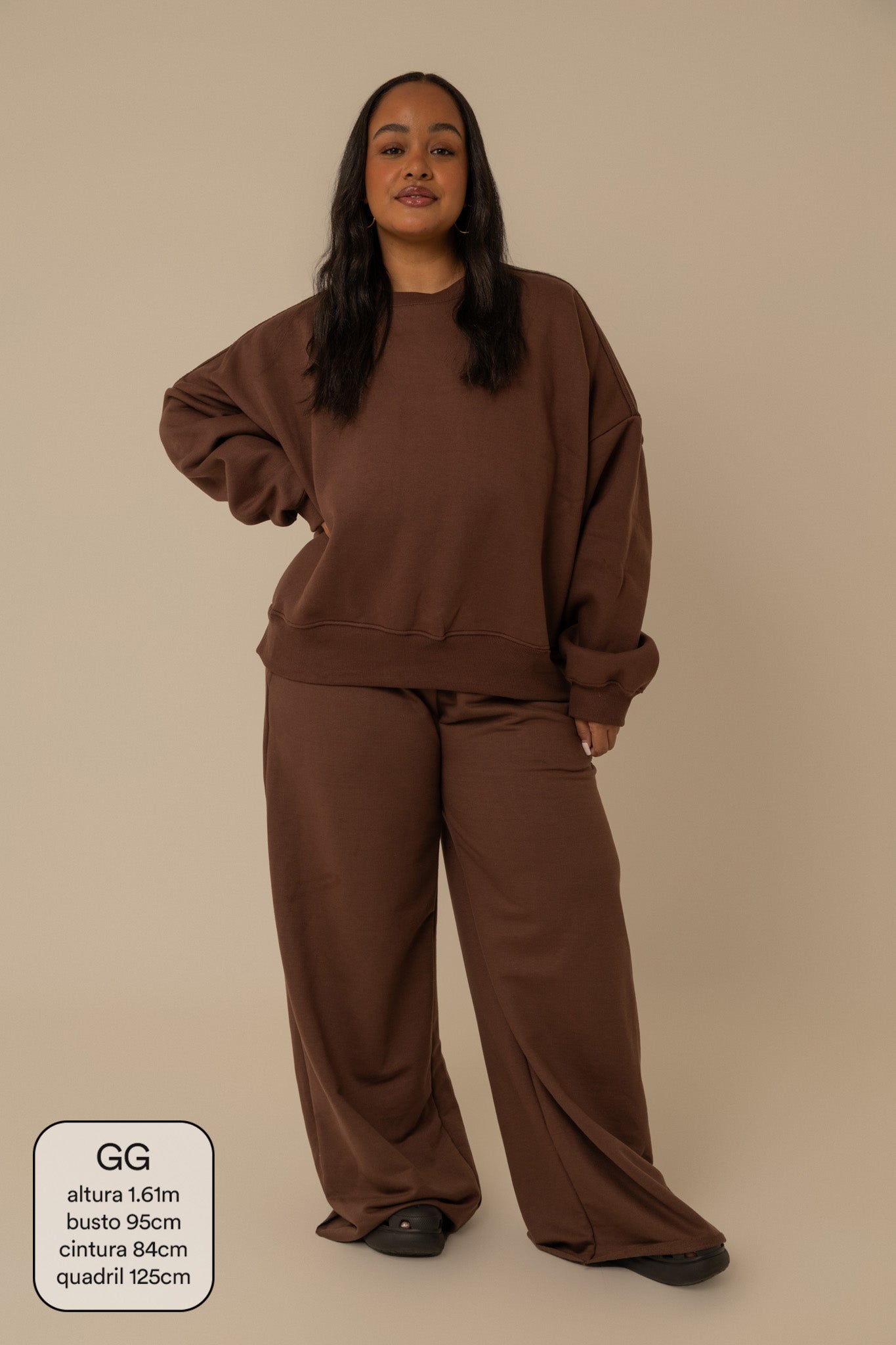 moletom oversized cozy | moletom sem capuz