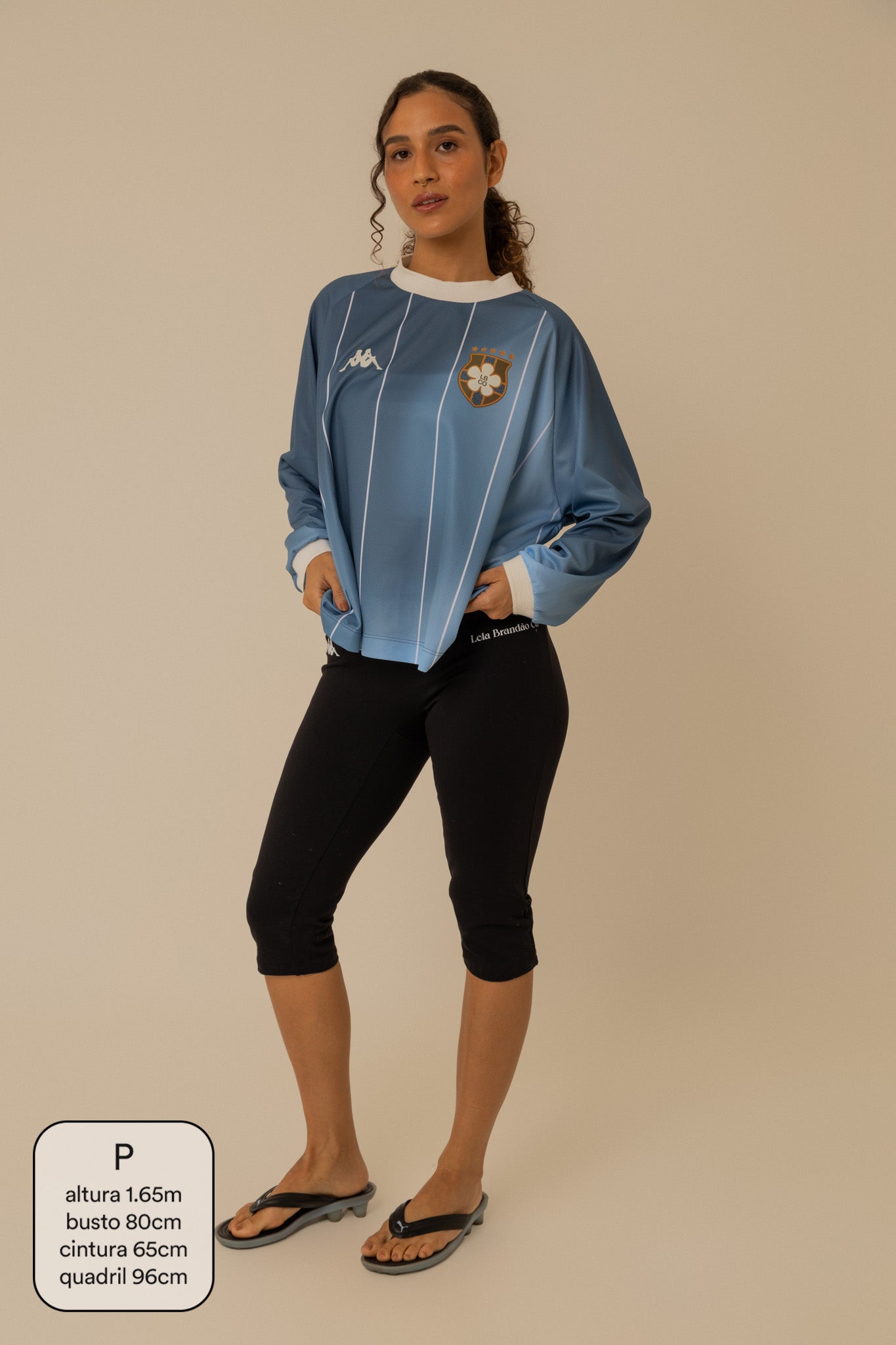 calça capri lela & kappa | calça capri de malha feminina esportiva