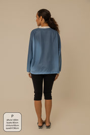 camisa jersey manga longa lela & kappa | camisa de time feminina oversized estilo vintage