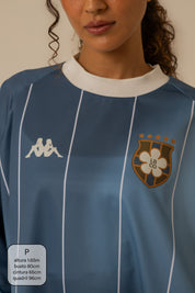 camisa jersey manga longa lela & kappa | camisa de time feminina oversized estilo vintage