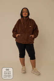 moletom gym babe peludinho cozy | moletom feminino oversized peluciado