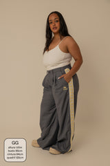 calça alfaiataria lela & kappa | calça feminina de alfaiataria wide leg