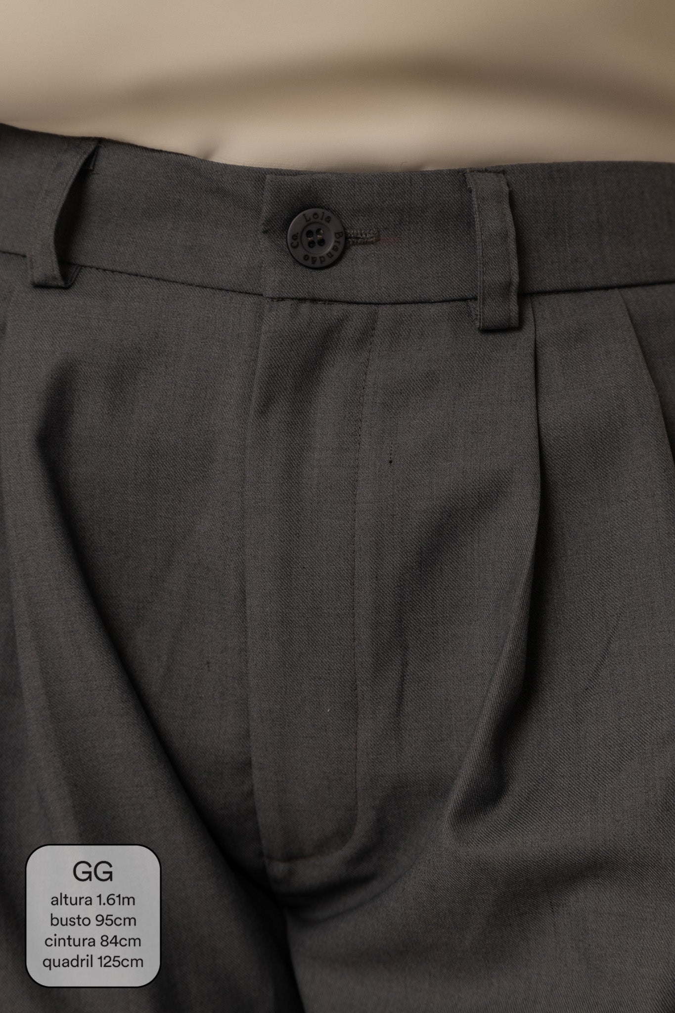 calça alfaiataria lela & kappa | calça feminina de alfaiataria wide leg