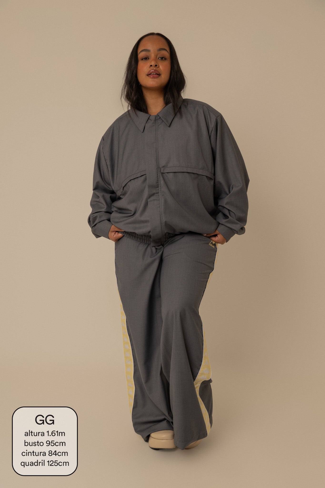 jaqueta alfaiataria lela & kappa | jaqueta alfaiataria feminina oversized