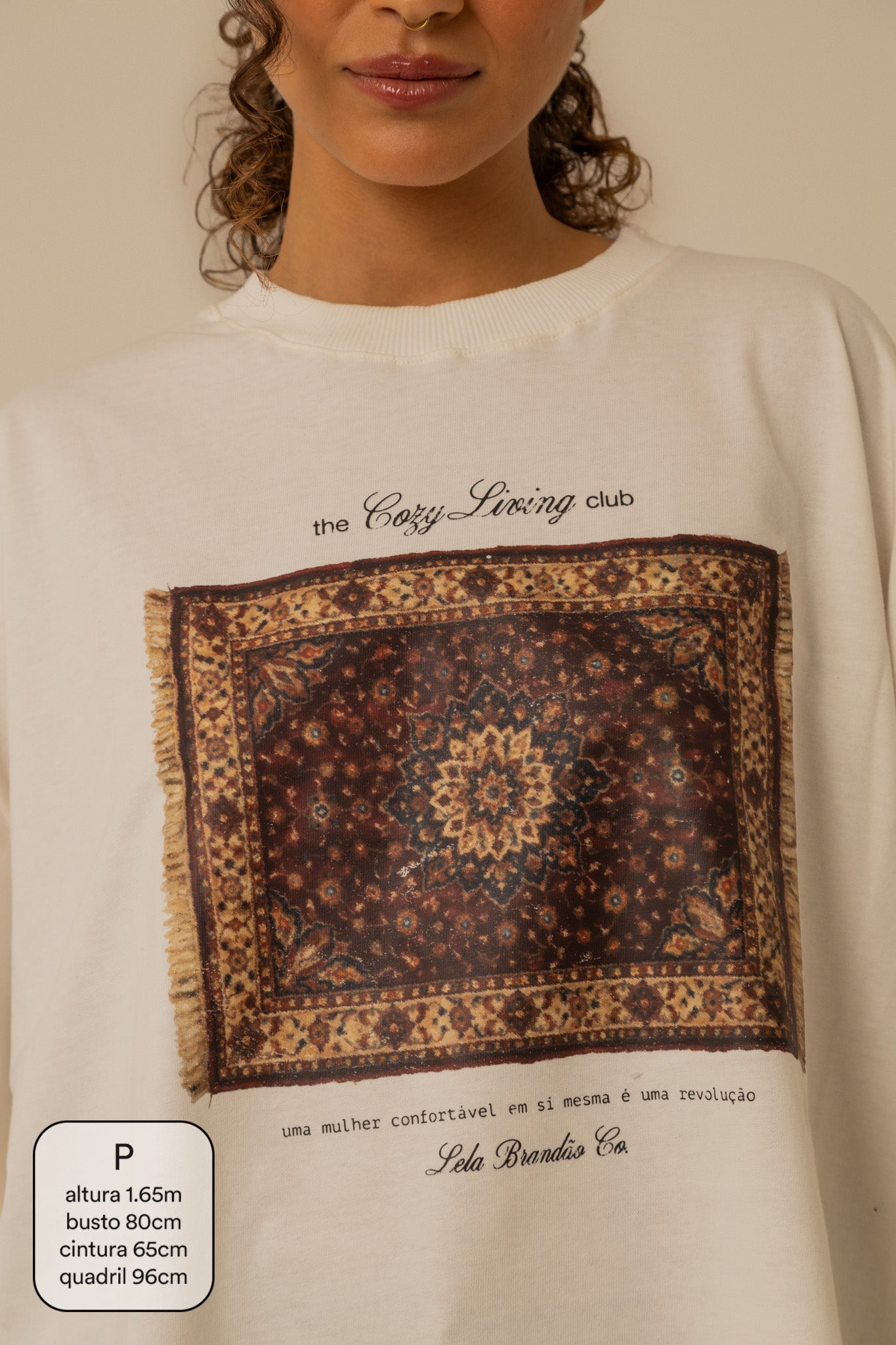 camisetão cozy