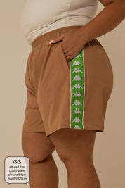 short esportivo lela & kappa | short feminino esportivo com bolsos