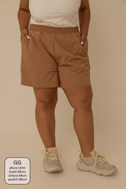 short esportivo lela & kappa | short feminino esportivo com bolsos