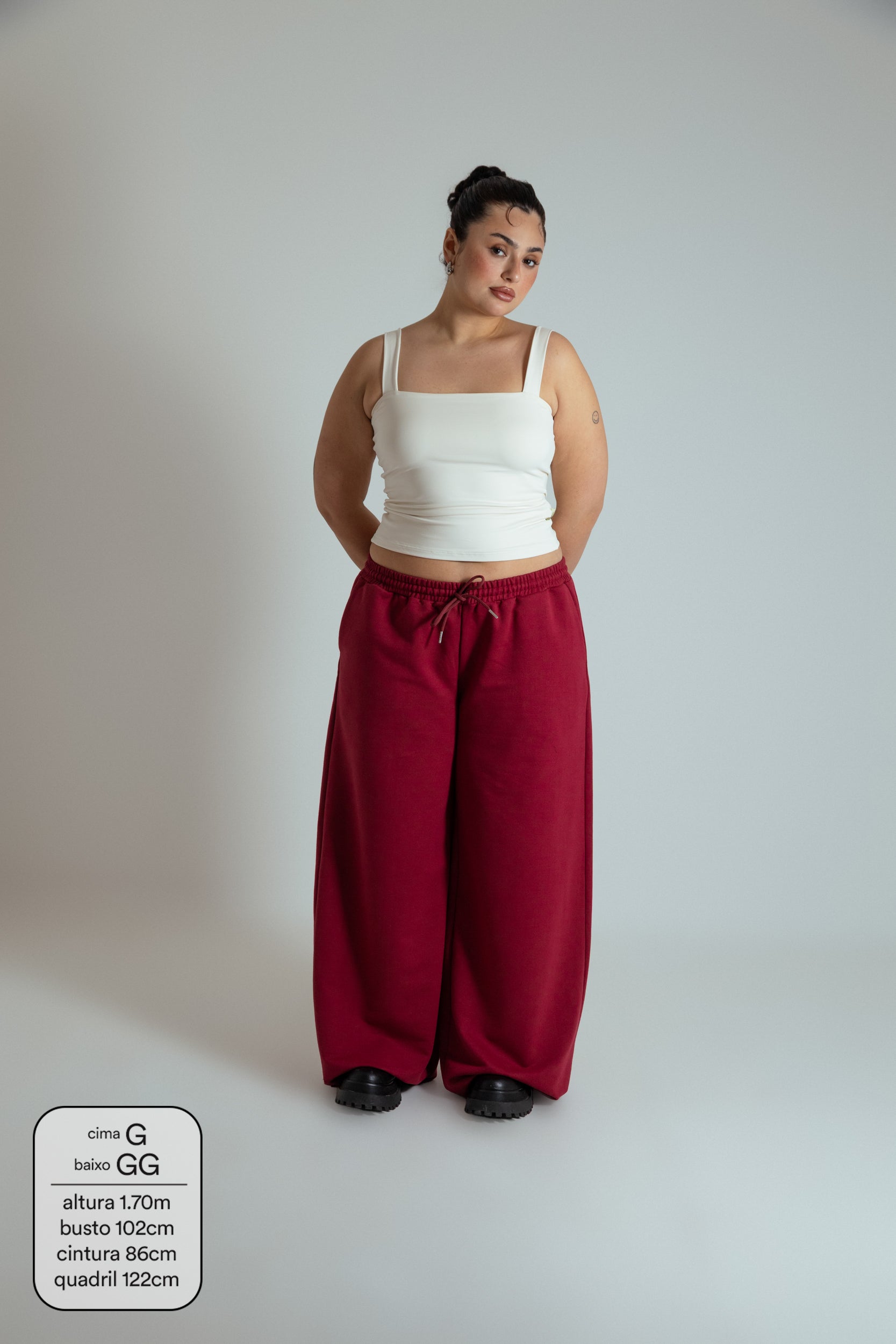 calça de moletom cozy wide | calça de moletom feminina ampla com bolsos grandes