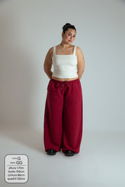 calça de moletom cozy wide | calça de moletom feminina ampla com bolsos grandes